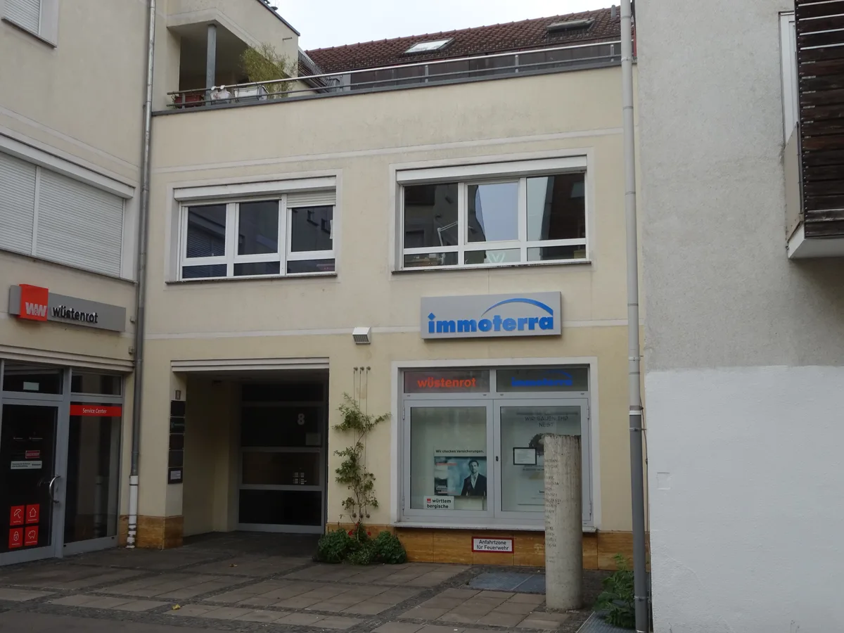 Der Felgerhof in der Badergasse — Sitz der immoterra in Bad Cannstatt